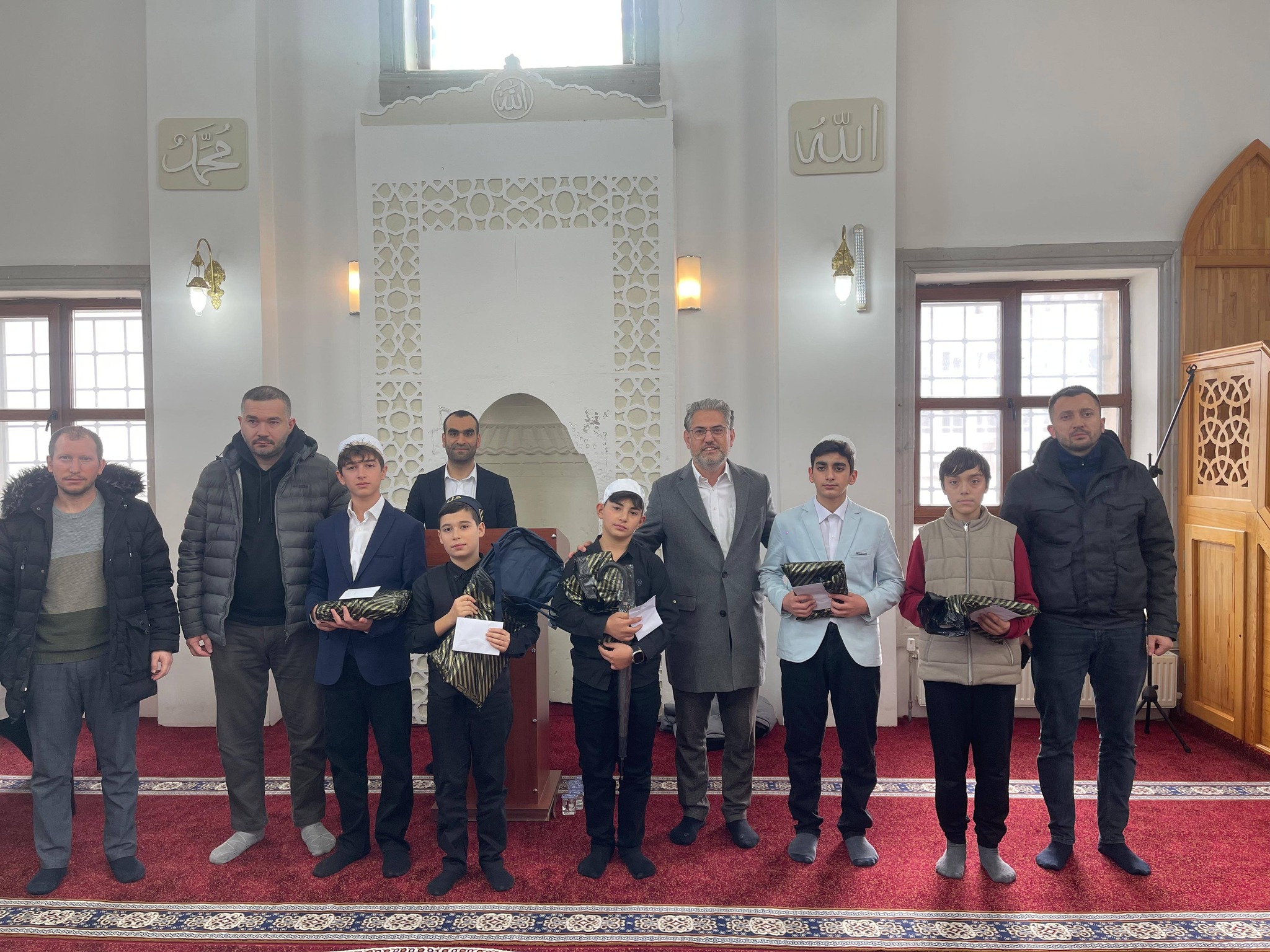 Genç Bilaller Ezan Okuma ve Hutbe Okuma Yarışması, İmam Hatip Tatbikat Camii’nde gerçekleştirildi.
