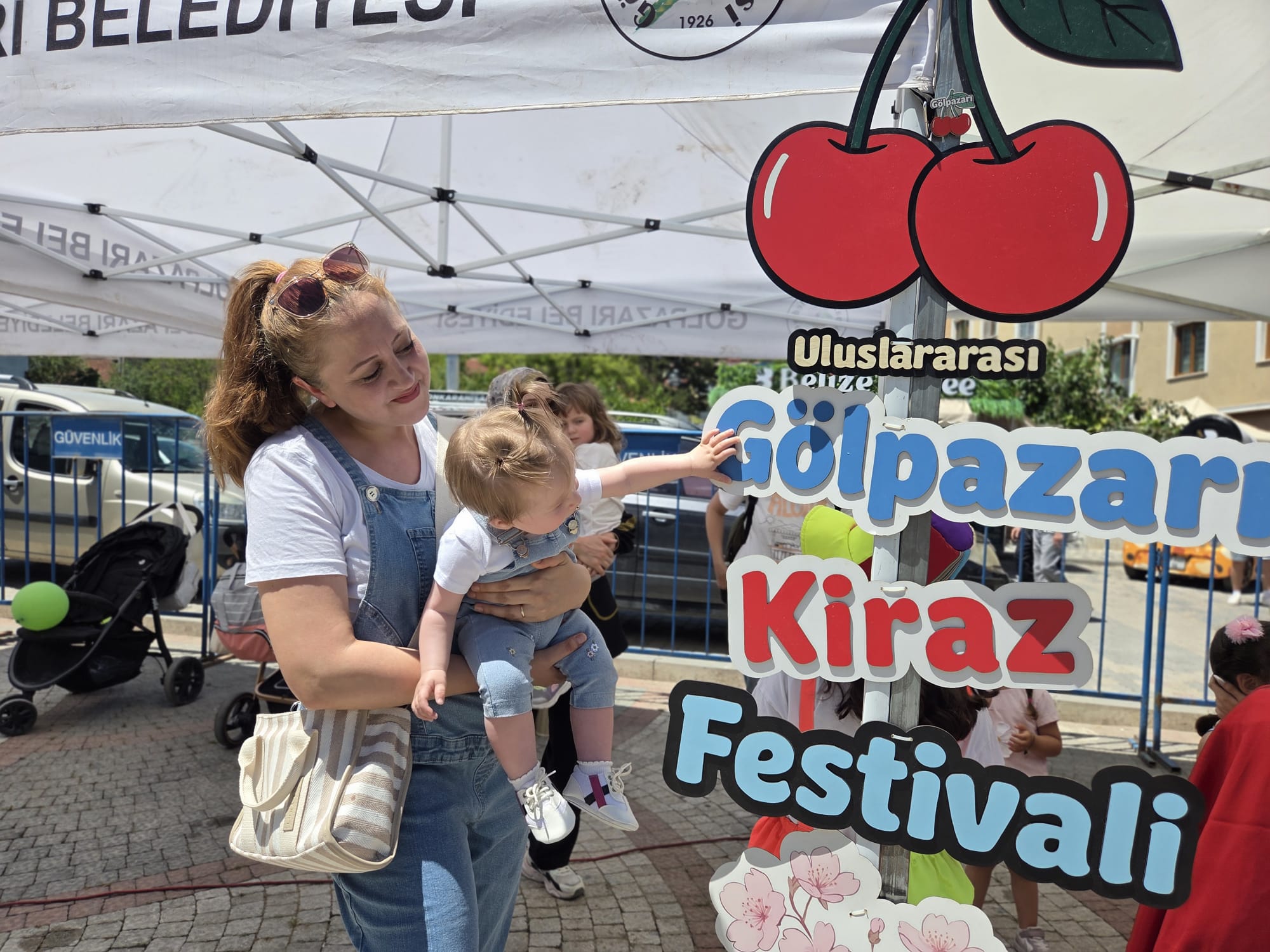 Uluslararası Gölpazarı Kiraz Festivali'nde Çocuk Etkinlikleri Büyük İlgi Gördü